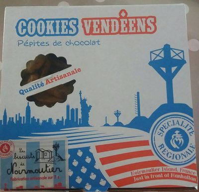 Cookies vendéens Pépites de chocolat