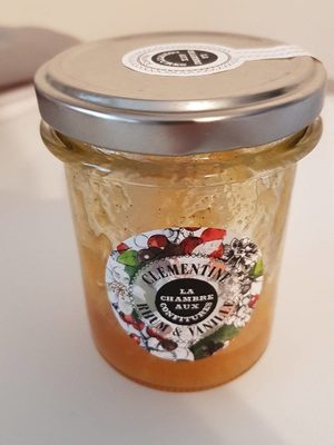 Confiture clémentine rhum et vanille