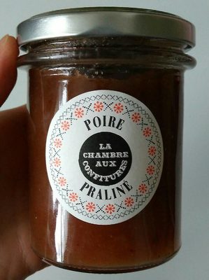 Confiture poire praliné
