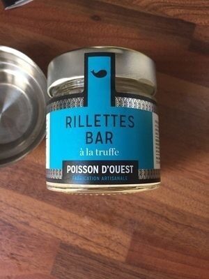 Rillettes bar à la truffe