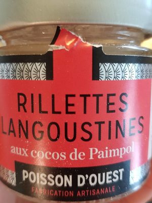 Rillettes langoustines aux cocos de Paimpol