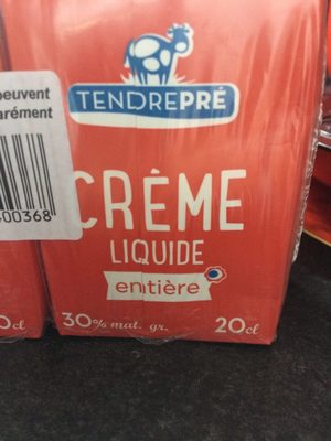 Crème liquide entière