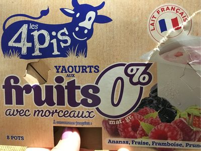 Yaourt aux Fruits 0%