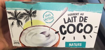 Dessert au lait de Coco nature