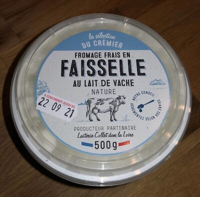 Fromage blanc en faisselle