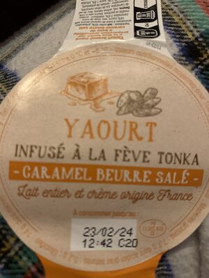 yaourt infusé à la fève de tonka