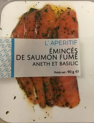 Emincés de saumon fumé