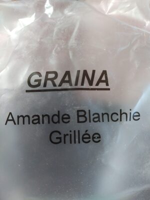 Amandes blanchies grillées