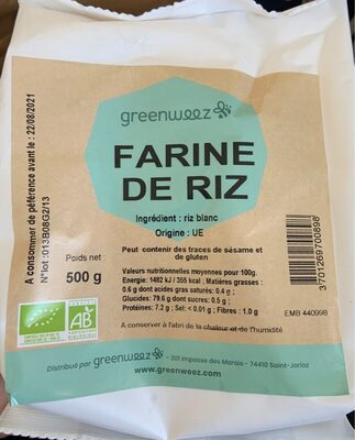 Farine de riz