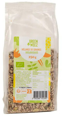 Mix graines tournesol courge lin sésame