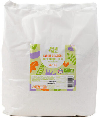Farine de seigle T130 Bio France