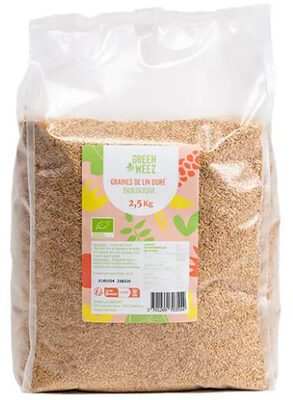 Graines de lin doré bio