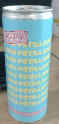 Eau pétillante au CBD