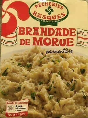 Brandade de morue parmentiere