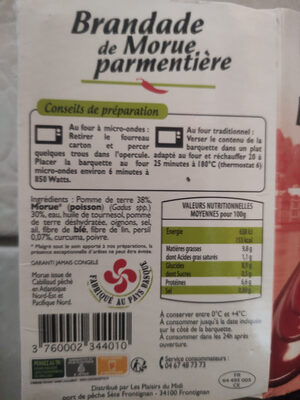 BRANDADE DE MORUE
