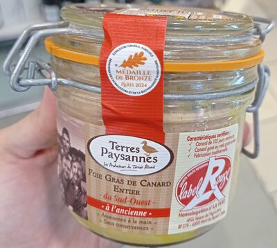 Foie Gras de canard entier du Sud-Ouest