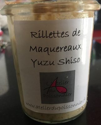 Rillettes de maquereaux yuzu shiso