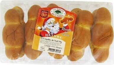 Coquilles Delice des 7 Vallees De Noel nature
