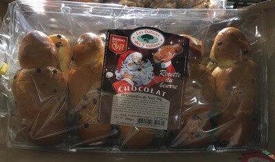 Coquilles de Noël Chocolat
