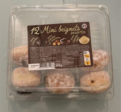Mini beignets assortis