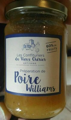 Confiture poire Williams