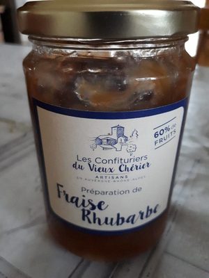 Préparation de Fraise Rhubarbe