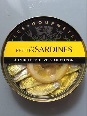 Les Petites Sardines huile d'olive & citron
