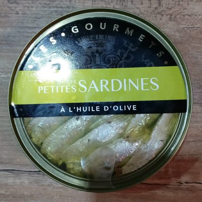 Les petites sardines à l'huille d'olive