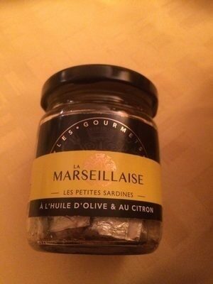 Les petites sardines à l'huile d'olive & citron