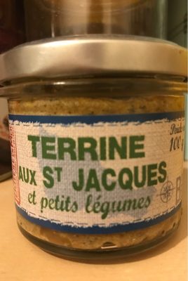 Terrine de Saint Jacques aux petits légumes