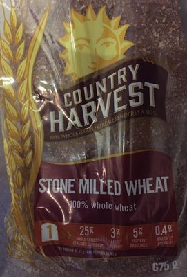 Stone milled wheat