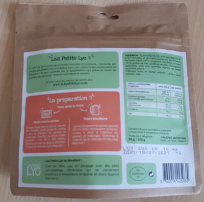 Végé'quinoa Tomates et Feta AOP