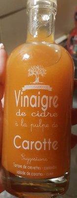 Vinaigre de cidre à la pulpe de carotte