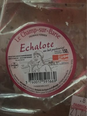 Le Champ-sur-Barse Échalote
