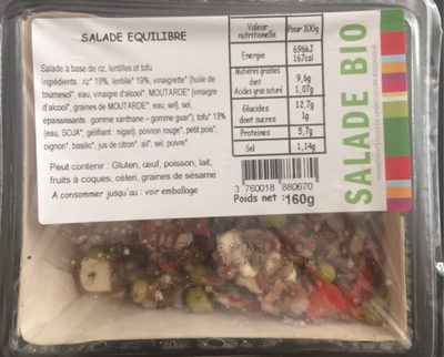 Salade de Lentilles et Tofu Fumé