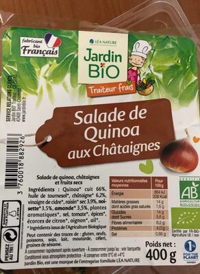 Salde de quinoa aux châtaignes