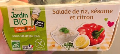 Salade de riz, sésame et citron