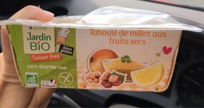 Taboulé au millet et fruits secs sans gluten