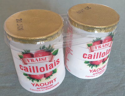 Yaourt artisanal fraise