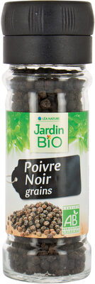 Poivre Noir Grains Bio- 45G