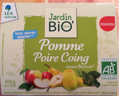 Pomme poire coing