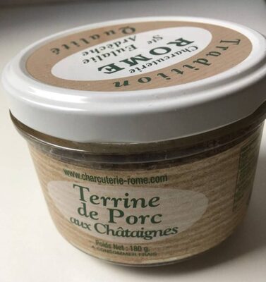 Terrine de porc aux chataignes ROME
