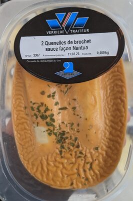 2 Quenelles de brochet sauce façon Nantua