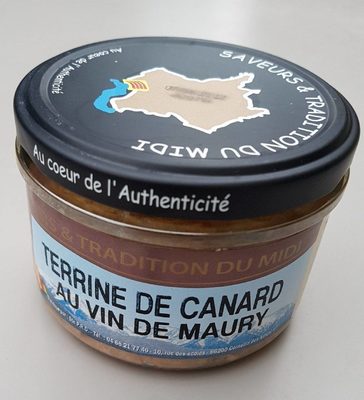 Terrine de canard au vin de Maury