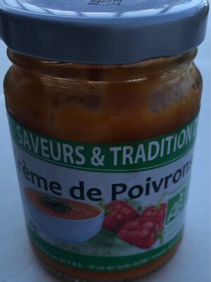 Creme de poivron bio