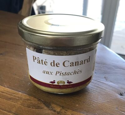 Pate de canard aux pistaches