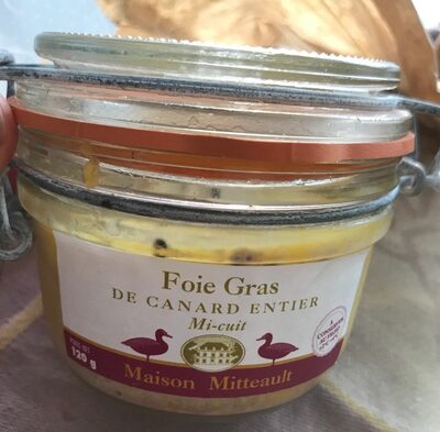 Foie gras de canard entier mi-cuit