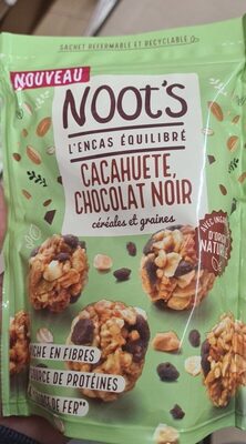 L'encas équilibré - Cacahuète chocolat noir céréales et graines