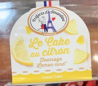 Le cake au citron