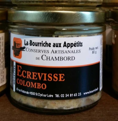 Rillettes Ecrevisse colombo
